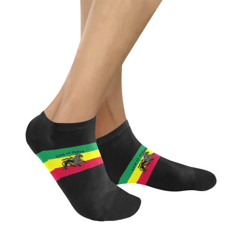 RASTA LION OF JUDAH Women's Ankle Socks