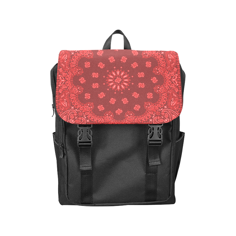 mce bandana backpack red 2 Casual Shoulders Backpack (Model 1623)