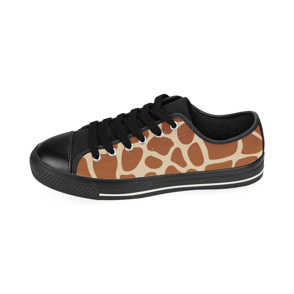 Toppers animal print Low Top Canvas Shoes for Kid (Model 018)