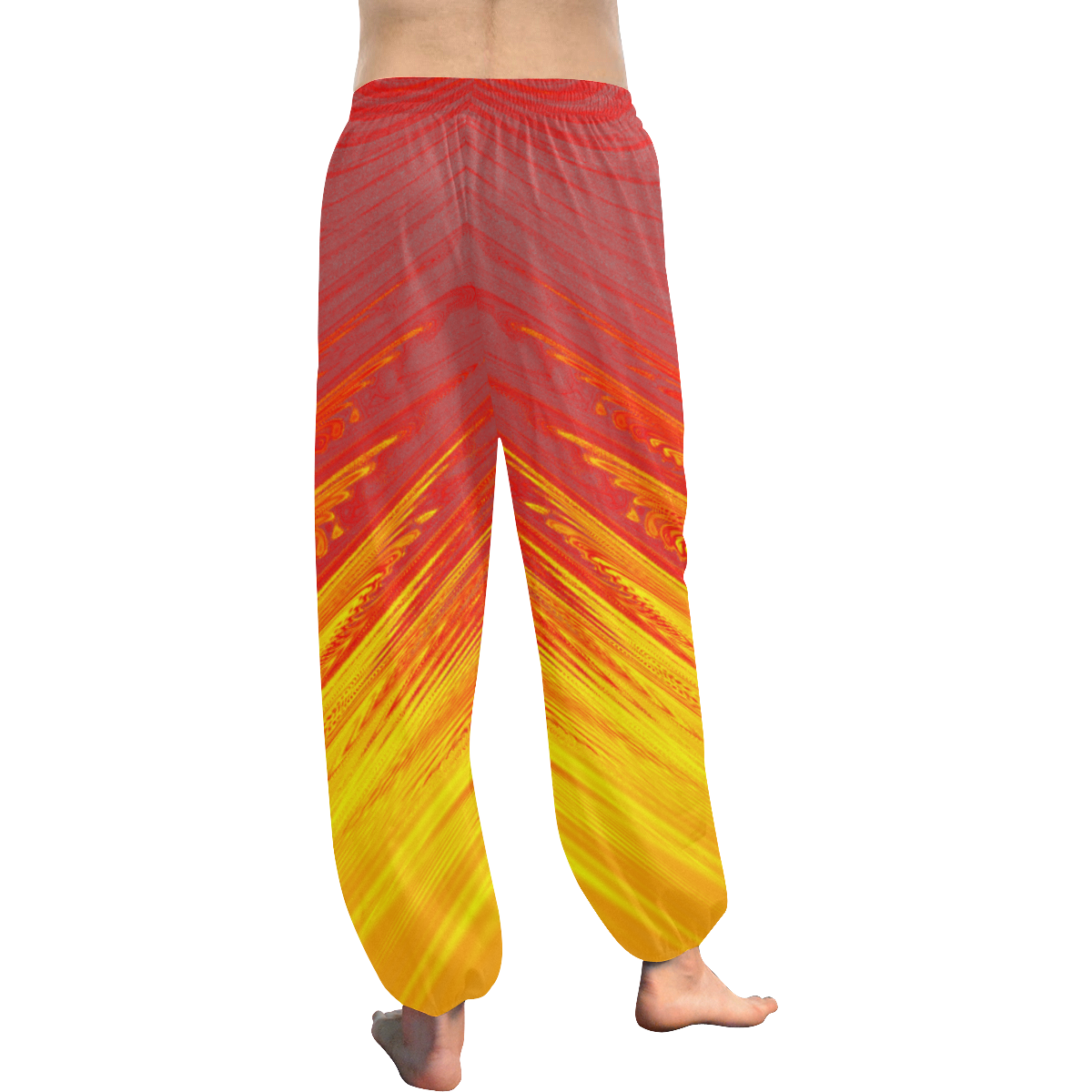 Flames Abstract Women's All Over Print Harem Pants (Model L18)
