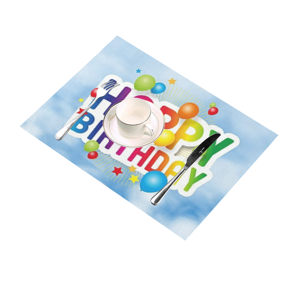 Happy Birthday Placemat 14’’ x 19’’