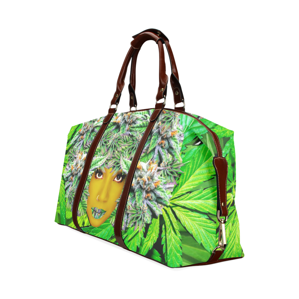 Emerald Goddess Classic Travel Bag (Model 1643) Remake