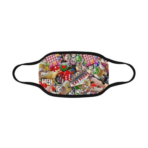 Gamblers Delight - Las Vegas Icons Mouth Mask