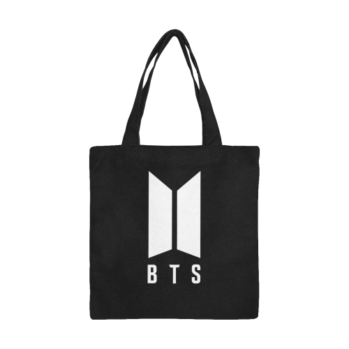 BTS All Over Print Canvas Tote Bag/Small (Model 1697)