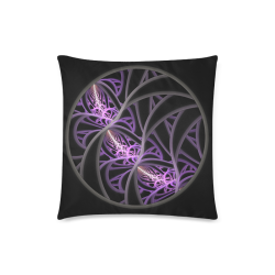 Entangled Custom Zippered Pillow Case 18"x18"(Twin Sides)