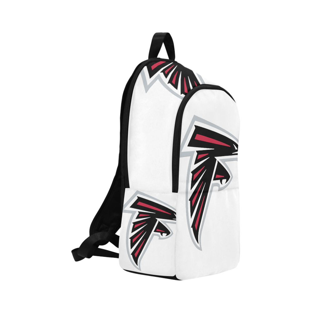 Atlanta Falcons White Fabric Backpack for Adult (Model 1659)