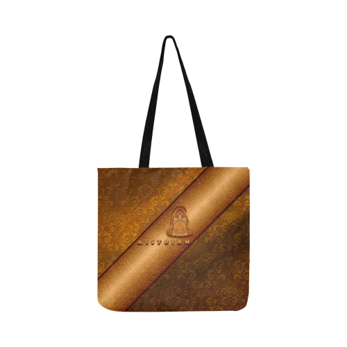 Lamassu Gold Reusable Shopping Bag Model 1660 (Two sides)