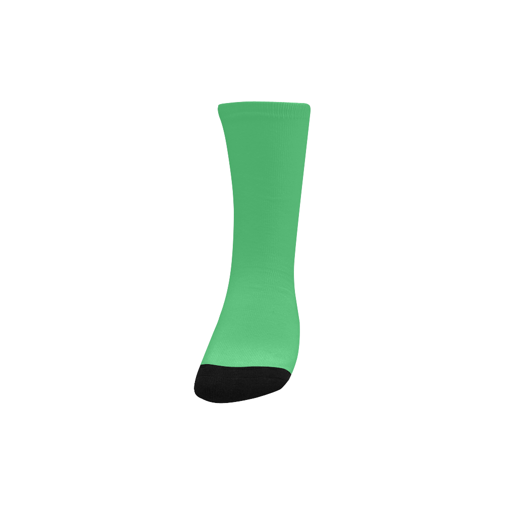 color Paris green Kids' Custom Socks