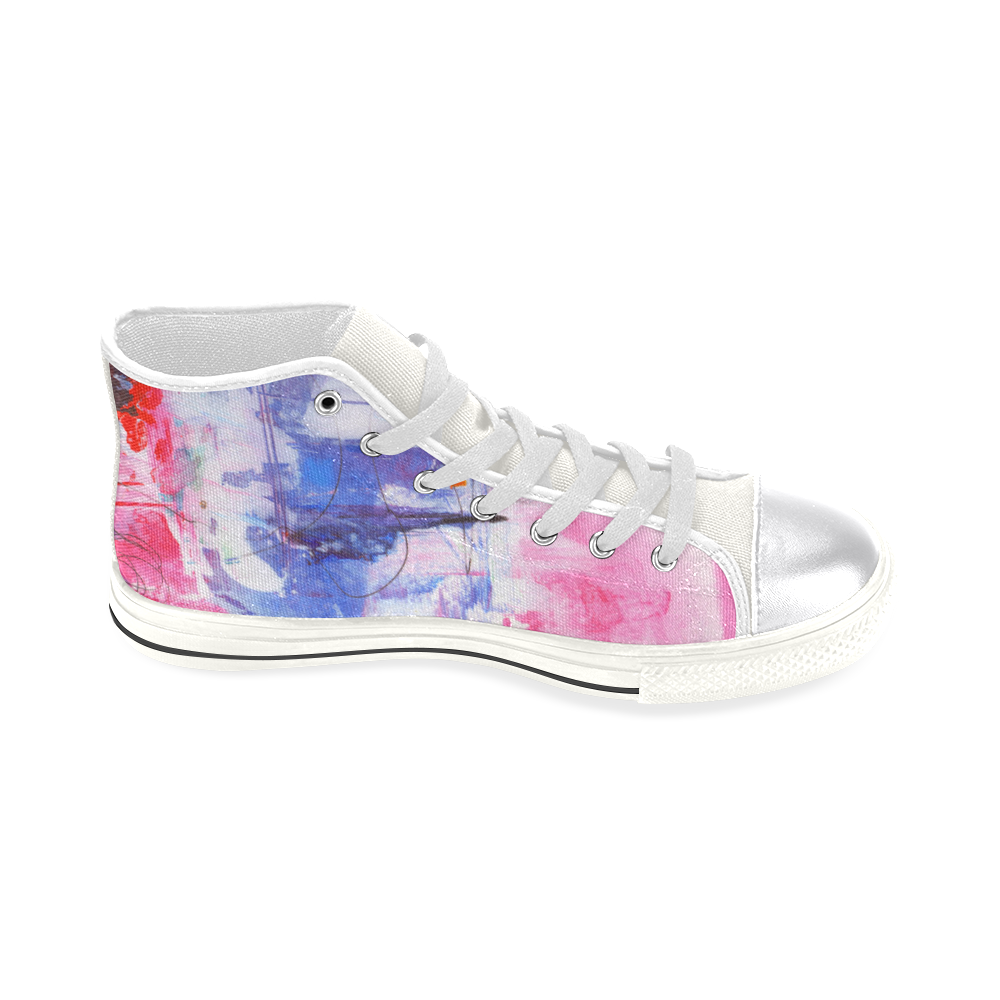 Confusion Women's Classic High Top Canvas Shoes (Model 017)