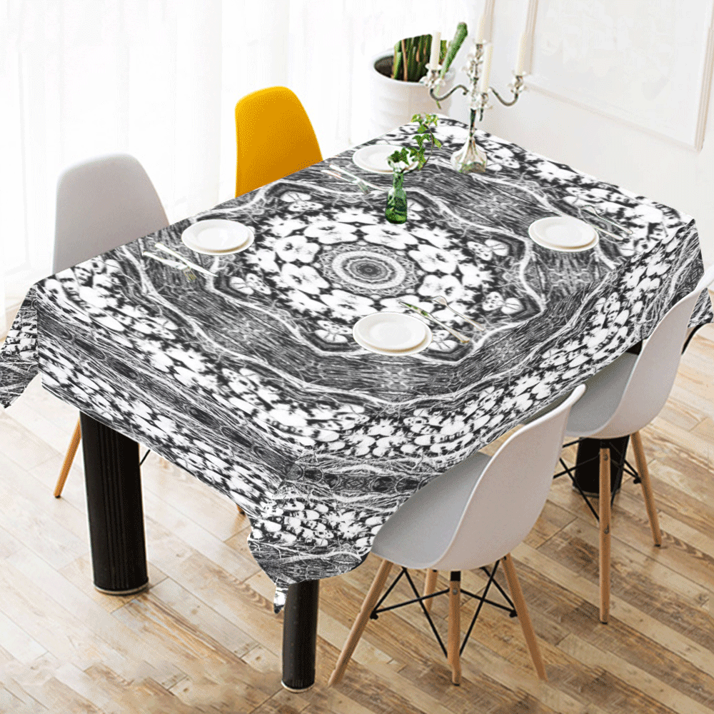 Awesome Baphomet Void Energy Altar Cloth Design Darkstar Cotton Linen Tablecloth 52"x 70"