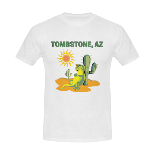 Tombstone, Arizona Men's T-Shirt in USA Size (Front Printing Only)