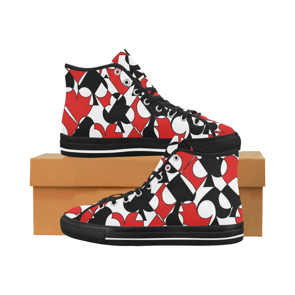 All the Aces by ArtformDesigns Vancouver H Women's Canvas Shoes (1013-1)