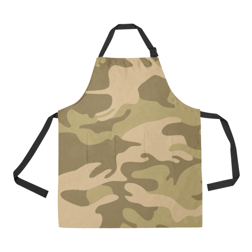 Autumn Camouflage Pattern All Over Print Apron