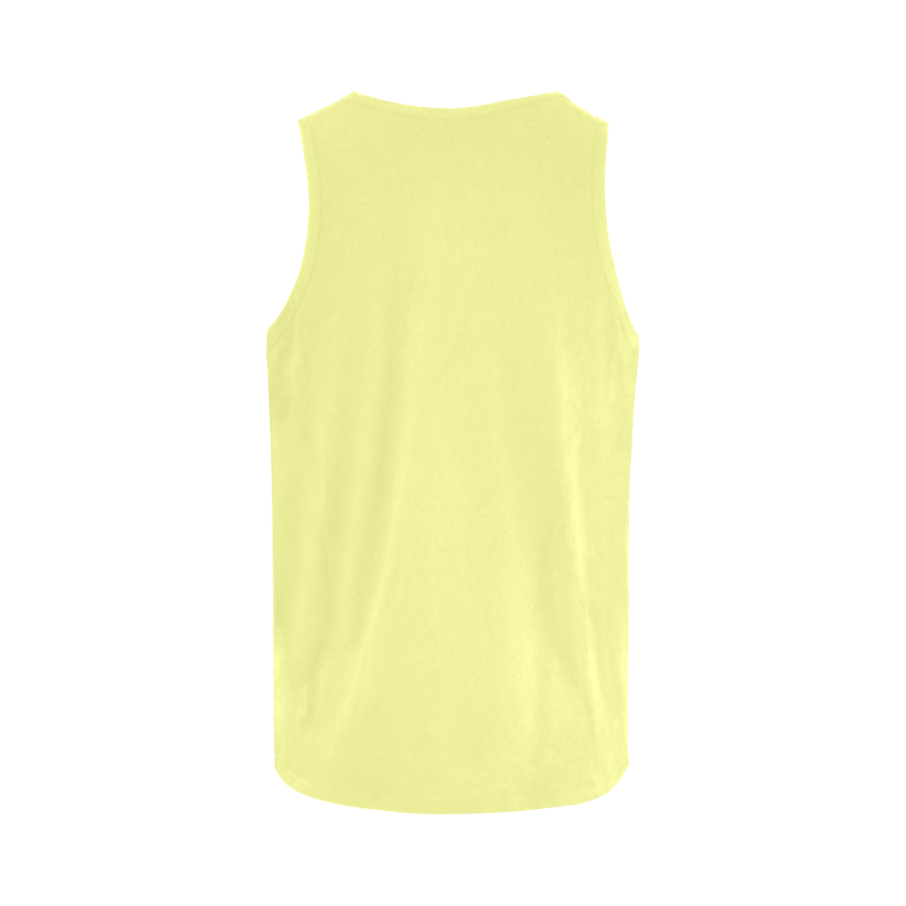 color canary yellow All Over Print Tank Top for Men (Model T43)