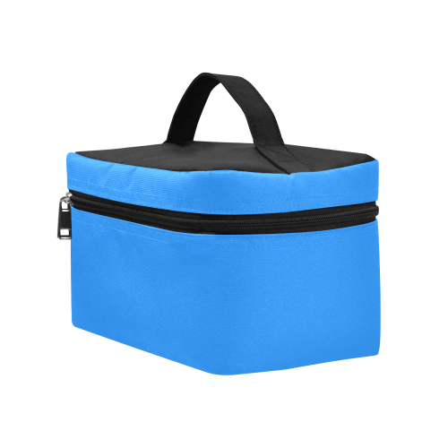 color dodger blue Cosmetic Bag/Large (Model 1658)