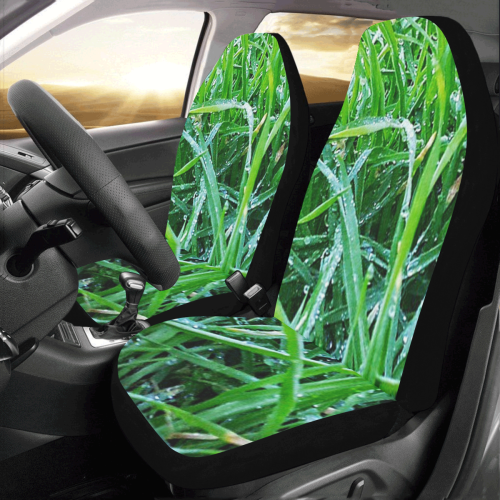 Dewy Grass Car Seat Covers (Set of 2)