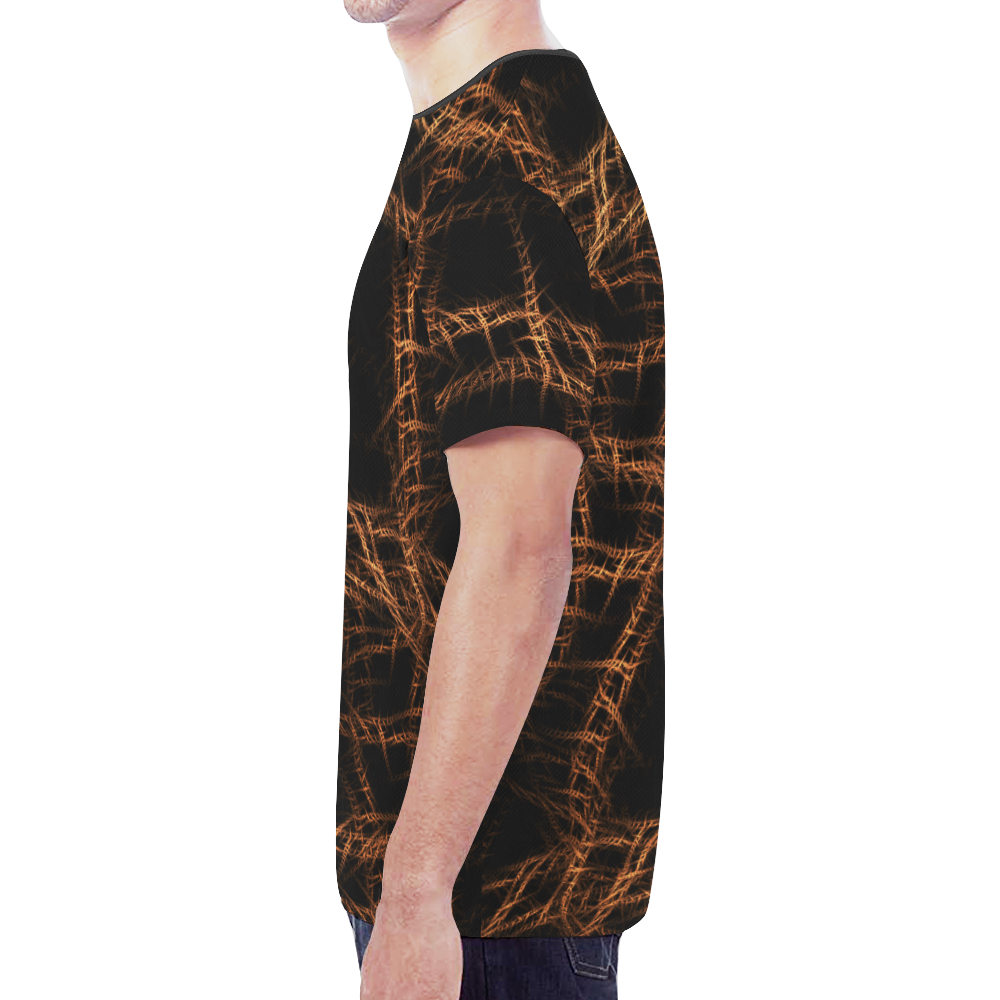 Trapped New All Over Print T-shirt for Men (Model T45)