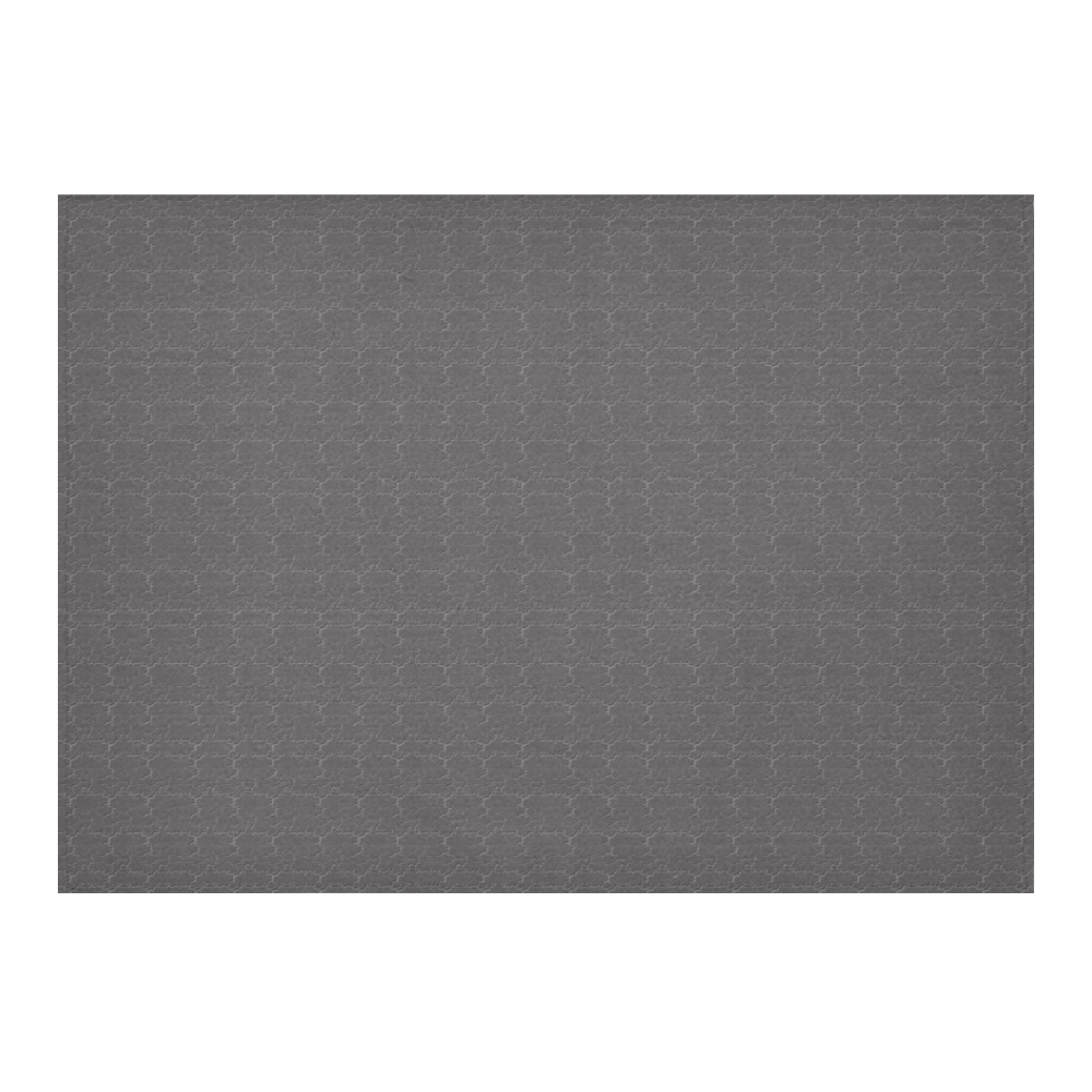 Gray Stone Cotton Linen Tablecloth 60"x 84"