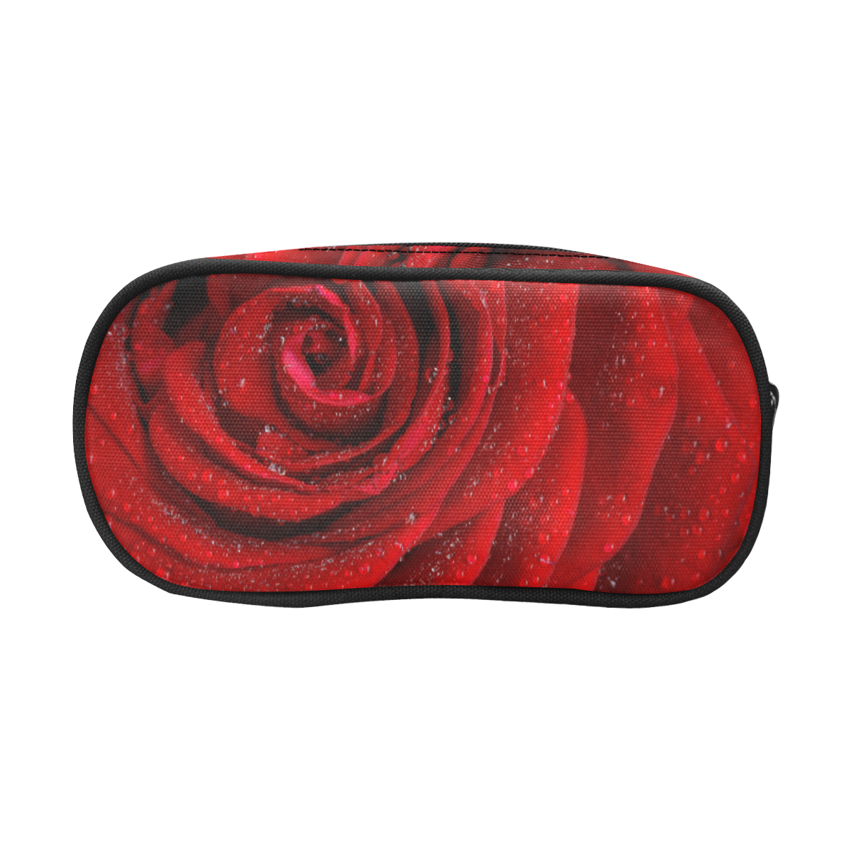 Red rosa Pencil Pouch/Large (Model 1680)