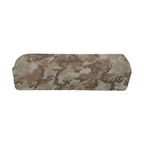 Woodland Desert Brown Camouflage Pencil Pouch/Small (Model 1681)