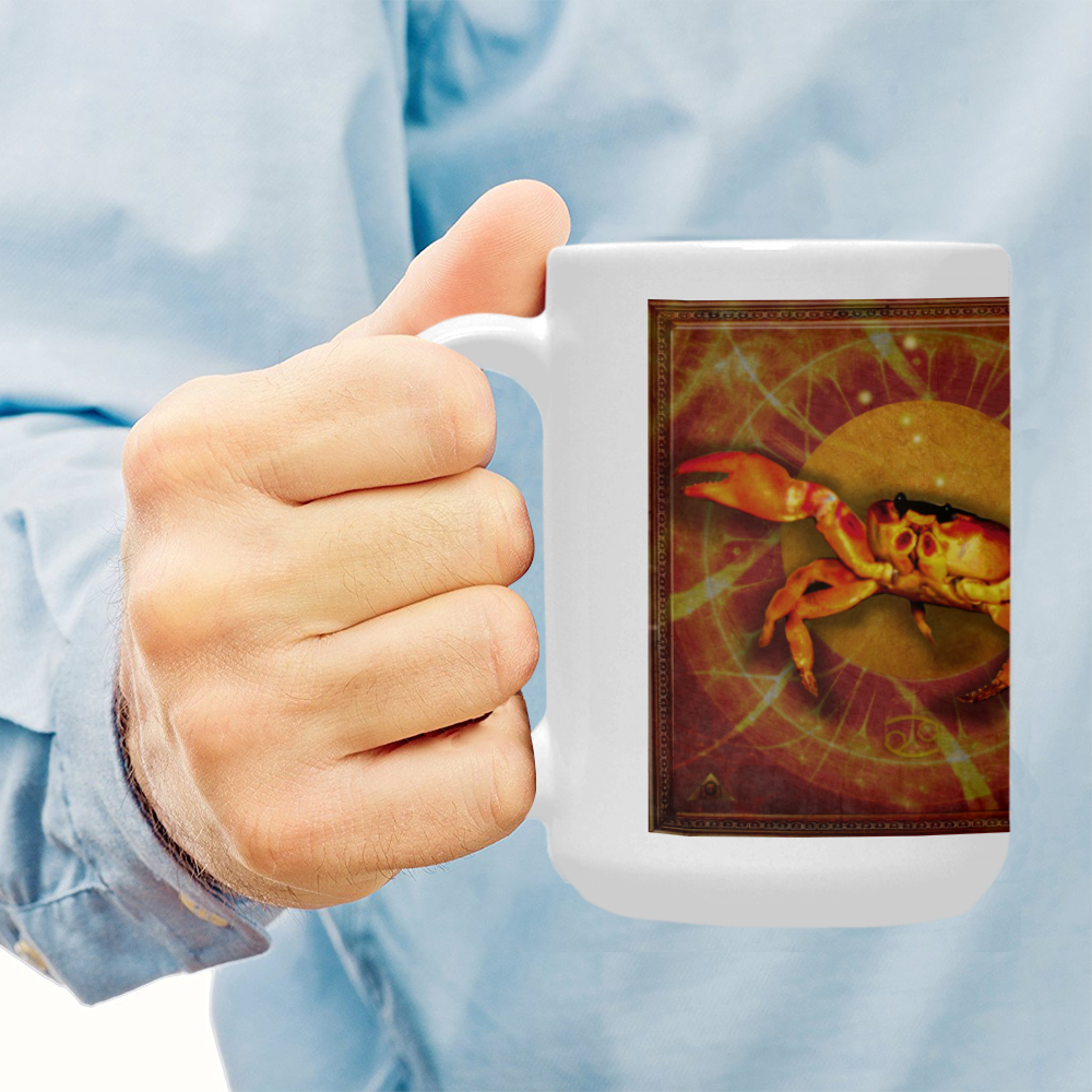 Cancer the Crab by The Lowest of Low Custom Ceramic Mug (15OZ)