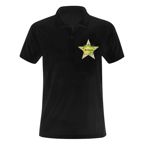 PearLemon Star Men's Polo Shirt (Model T24)