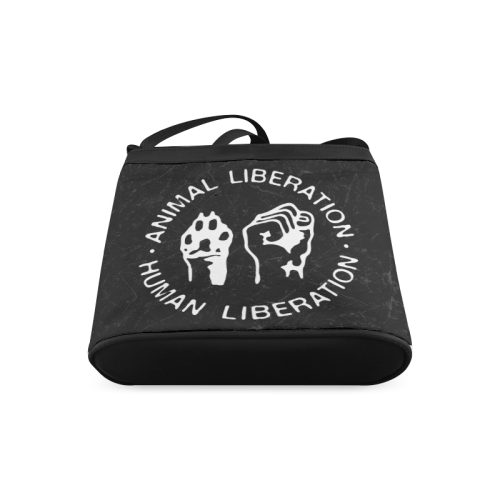 Animal Liberation, Human Liberation Crossbody Bags (Model 1613)