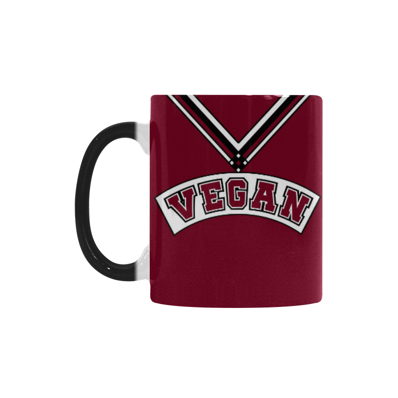 Vegan Cheerleader Custom Morphing Mug