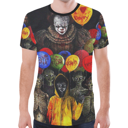 IT Darkness Gothic Underground Graphic Tee New All Over Print T-shirt for Men (Model T45)