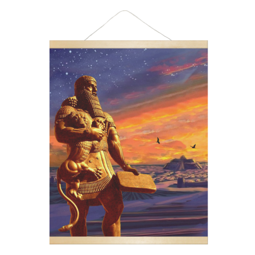 Epic of Gilgamesh Hanging Poster 16"x20"