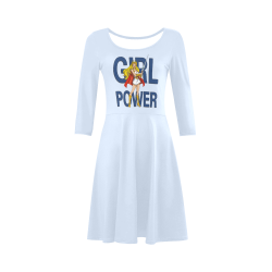 Girl Power (She-Ra) 3/4 Sleeve Sundress (D23)
