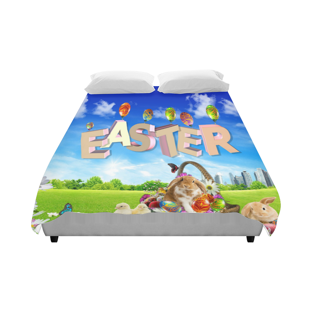 happy Easter Duvet Cover 86"x70" ( All-over-print)