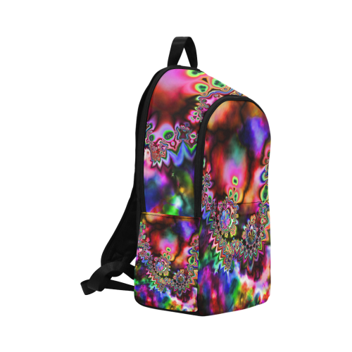 Rainbow Melting Fabric Backpack for Adult (Model 1659)