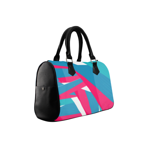 Abstract Pop Art Boston Handbag (Model 1621)