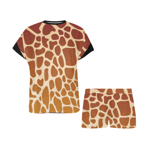 Toppers animal print Women's Short Pajama Set