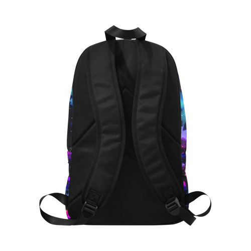 Dawn Tie Dye Galaxy Fabric Backpack for Adult (Model 1659)