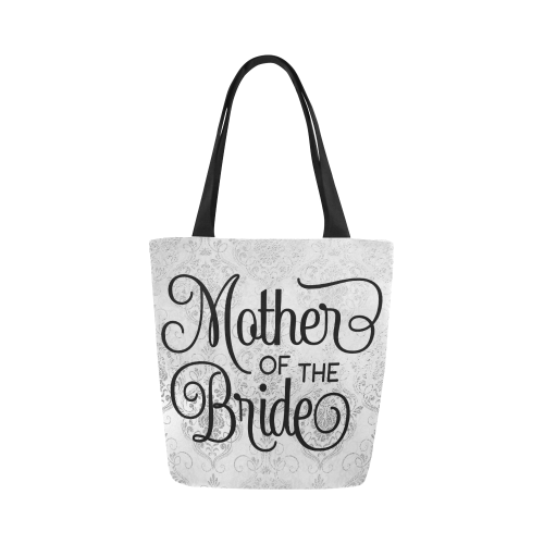 FD's Wedding Collection- Mother of the Bride Sliver 53086 Canvas Tote Bag (Model 1657)
