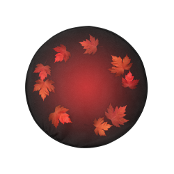 Autumn Maple Leaf Canada 32 Inch Spare Tire Cover