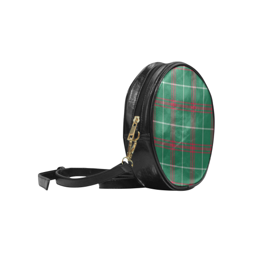Welsh National Tartan Round Sling Bag (Model 1647)