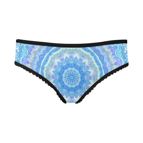 mandala neon 9 Women's All Over Print Girl Briefs (Model L14)