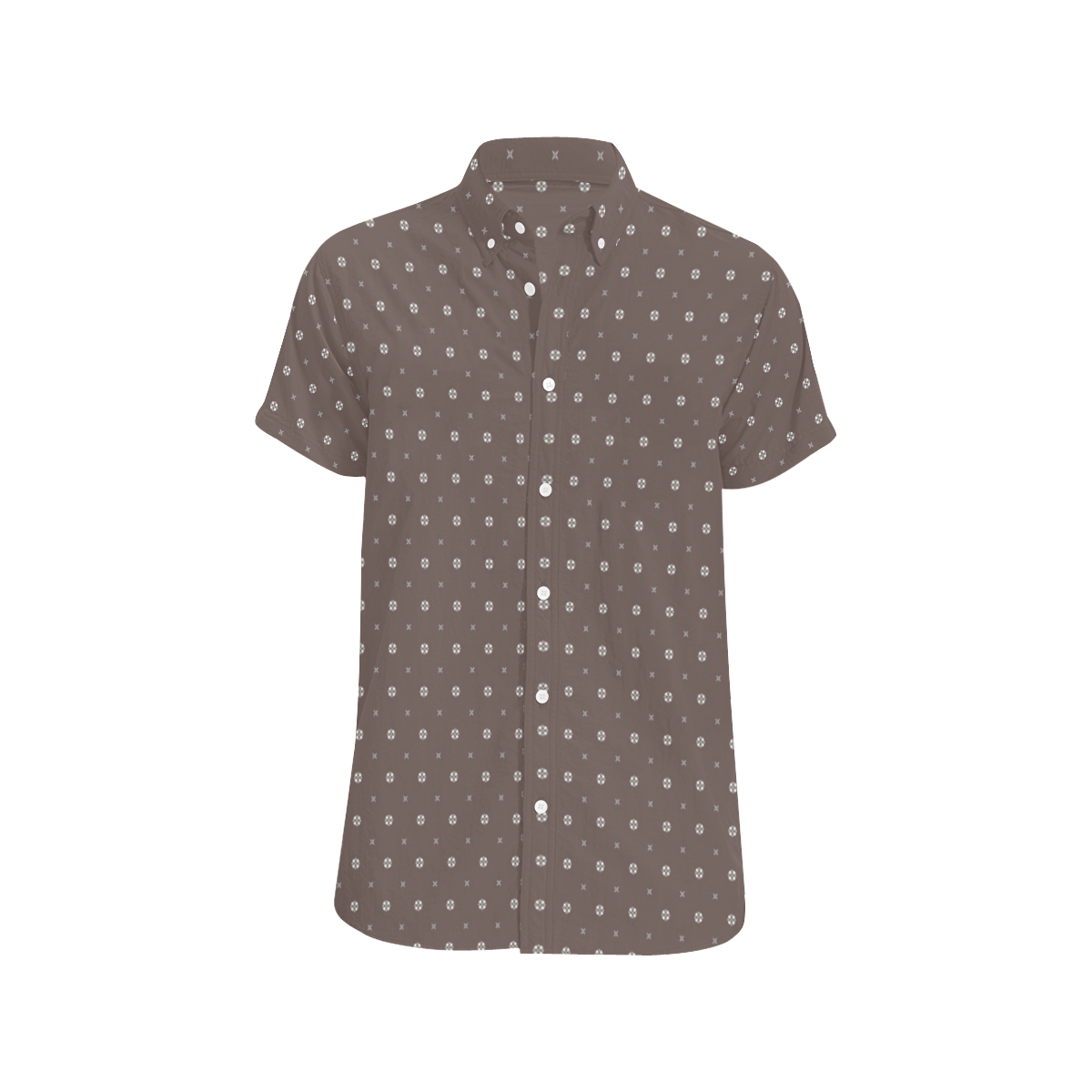 Model #123c| Men's All Over Print Short Sleeve Shirt (Model T53)