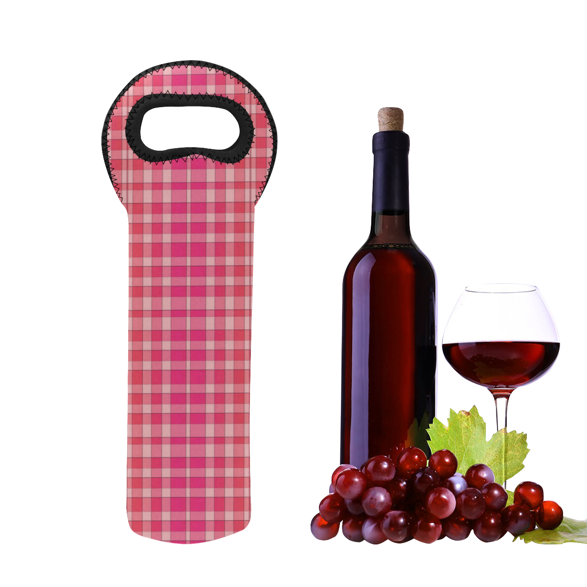 FabricPattern20160810 Neoprene Wine Bag