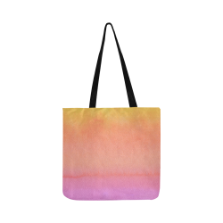 Orange & Pink Graduated Reusable Shopping Bag Model 1660 (Two sides)