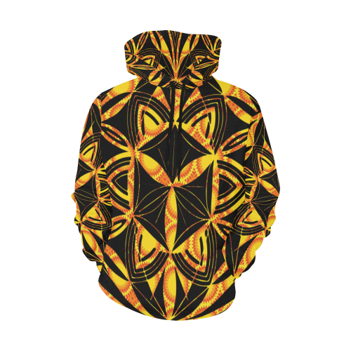 origan-4-jaune-logo All Over Print Hoodie for Men (USA Size) (Model H13)
