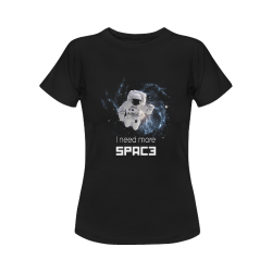 Astronaut in Space Women's Classic T-Shirt (Model T17）