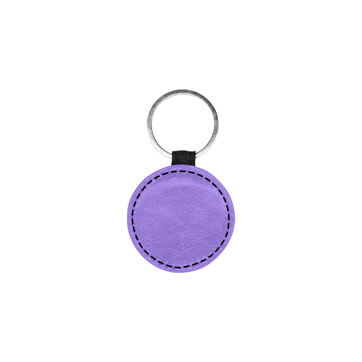 color medium purple Round Pet ID Tag