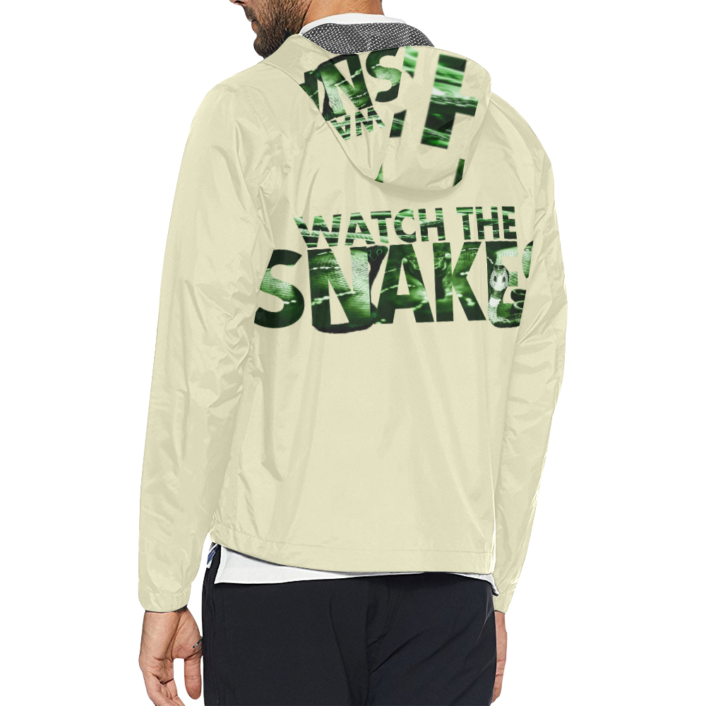 watch the snakes Unisex All Over Print Windbreaker (Model H23)
