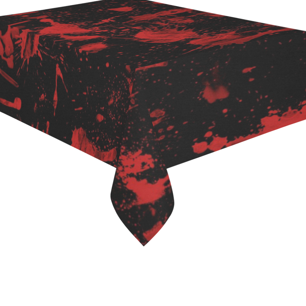 Scary Blood by Artdream Cotton Linen Tablecloth 60"x 84"