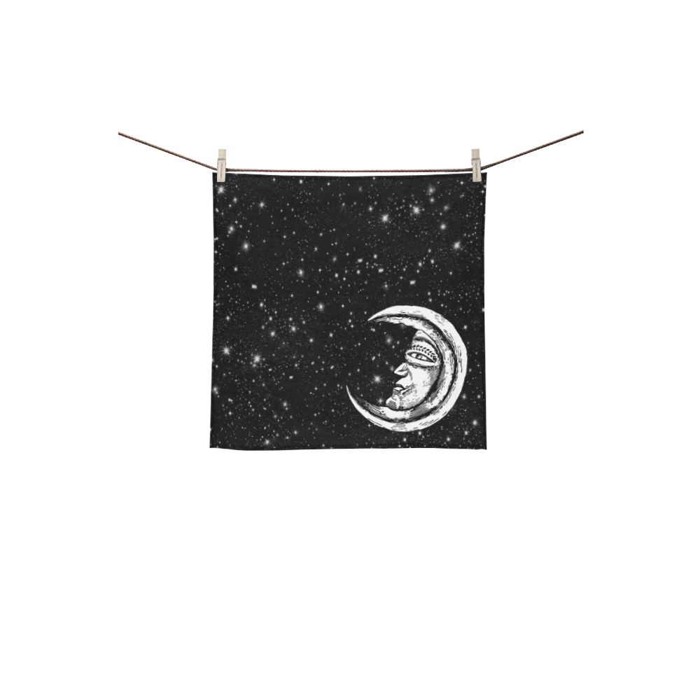 Mystic Moon Square Towel 13“x13”