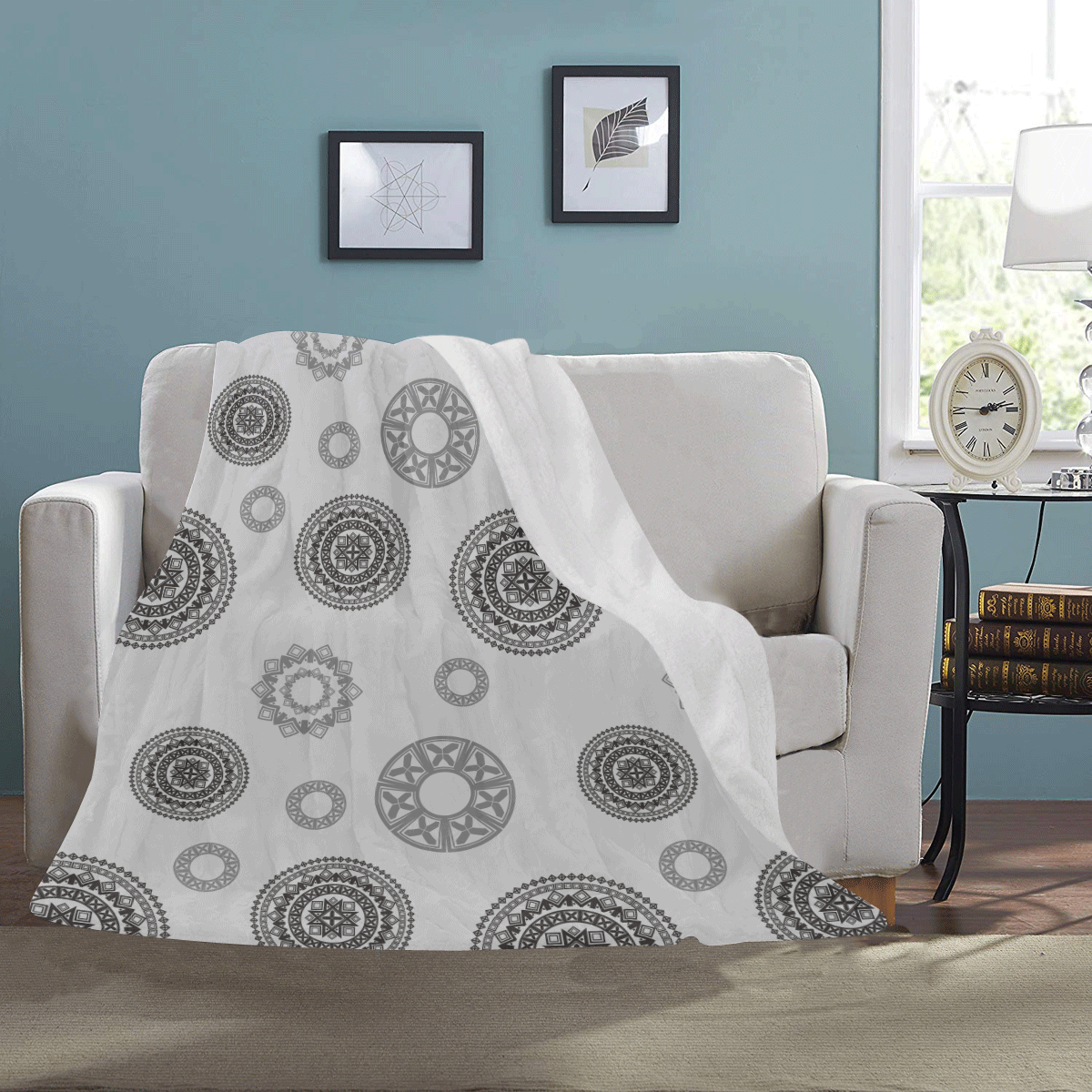geometric fantasy Ultra-Soft Micro Fleece Blanket 50"x60"